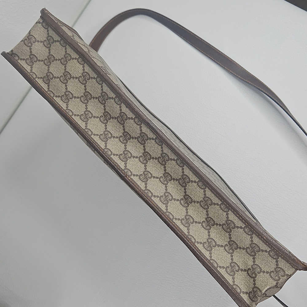 Authentic Gucci Supreme Monogram Shoulder Hand Bag Two-way Tote - Picture 13 of 16